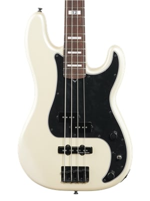 Fender Duff McKagan Deluxe Precision Bass Rosewood White Pearl with Bag Body View